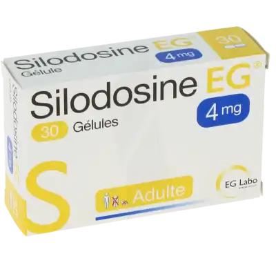 Silodosine Eg 4 Mg, Gélule à Auterive