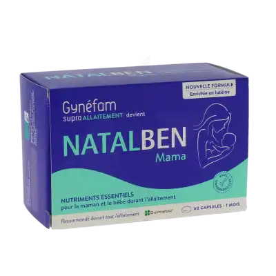 Natalben Mama Capsules Boîte De 60 à MIRANDE