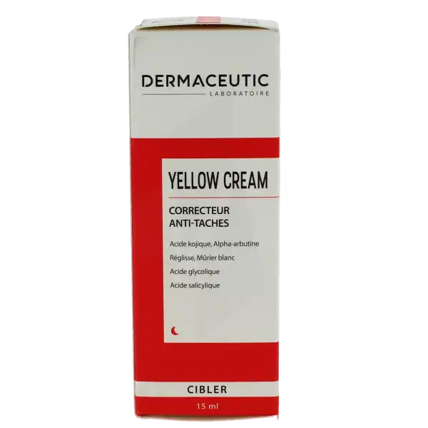 Dermaceutic Yellow Cream Correcteur Anti-taches 15ml
