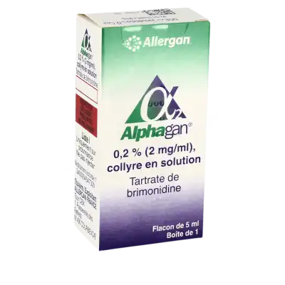 Alphagan 0,2 % (2mg/ml), Collyre En Solution à CHAMPAGNOLE