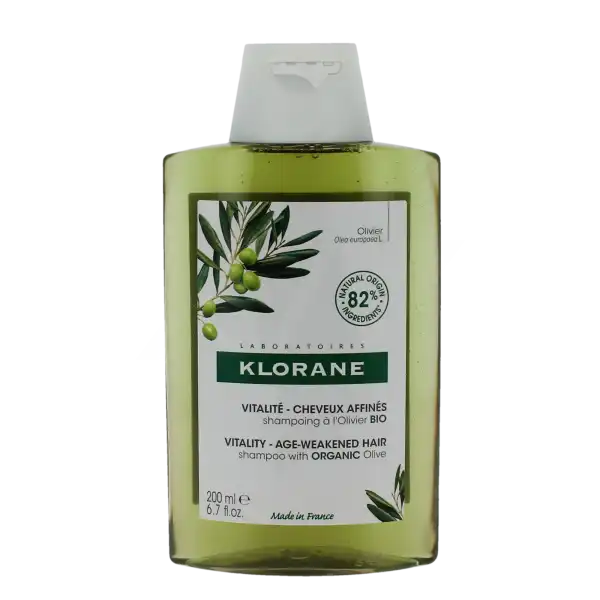 Klorane Olivier Shampooing Cheveux En Perte De Matière 200ml