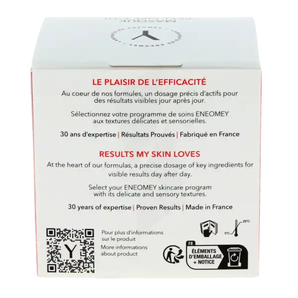 Eneomey Masque Peel Off C10 Masque éclat Tenseur 6 Monodoses/5ml