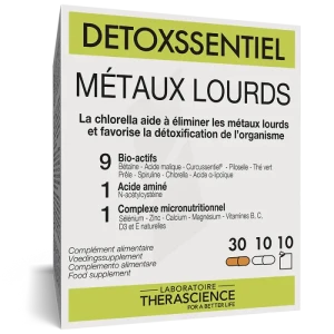 Therascience Détoxssentiel Métaux Lourds Poudre + Gélules 10 Sachets+30+10