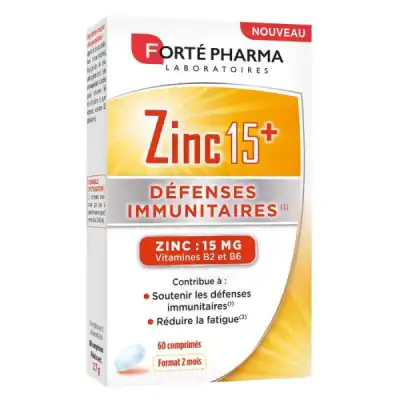 Forte Pharma Zinc 15+ Cpr B/60 à AUDENGE