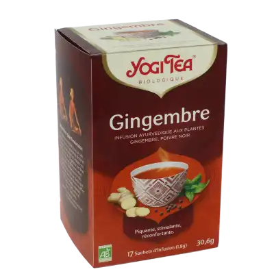 Yogi Tea Tisane Ayurvédique Gingembre Bio 17 Sachets/1,8g à VILLEMUR SUR TARN
