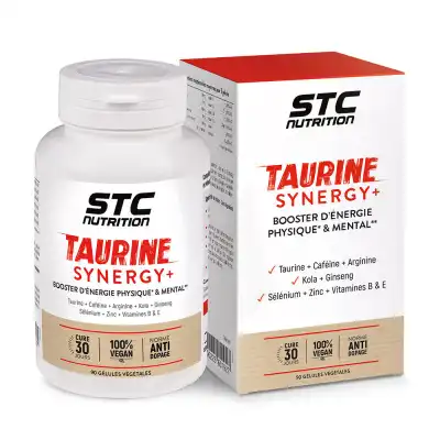 Stc Nutrition Taurine Synergy+ - 90 Gélules à VILLEBAROU