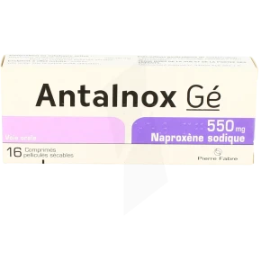 Antalnox 550 Mg, Comprimé Pelliculé Sécable