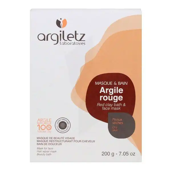 Argiletz Argile Rouge Ultraventilee, Bt 200 G