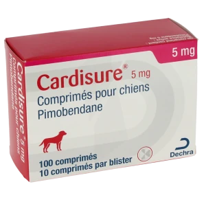 Cardisure 5 Mg Comprimes Pour Chiens, Comprimé