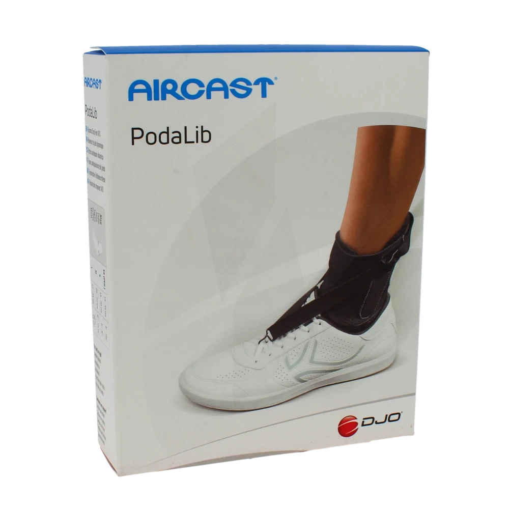 Aircast Podalib Releveur De Pied Pédiatrique Xs Noir