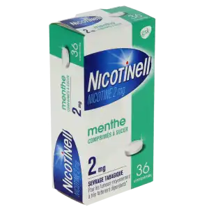 Nicotinell Menthe 2 Mg, Comprimé à Sucer à Tours