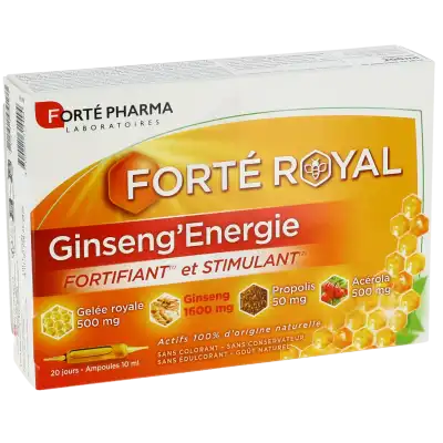 Ginseng'Energie Solution buvable 20 Ampoules/15ml