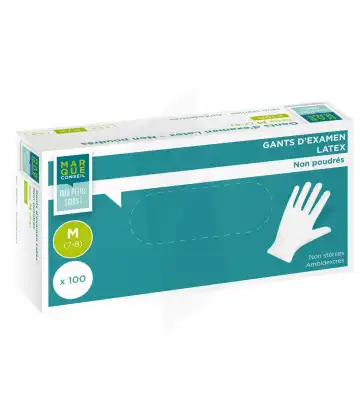 Marque Conseil Gant Latex Sans Poudre L B/100