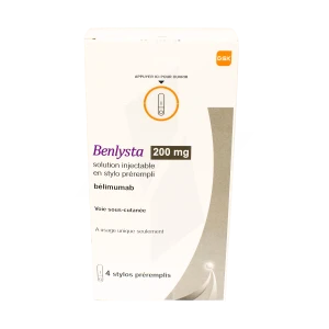Benlysta 200 Mg, Solution Injectable En Stylo Prérempli