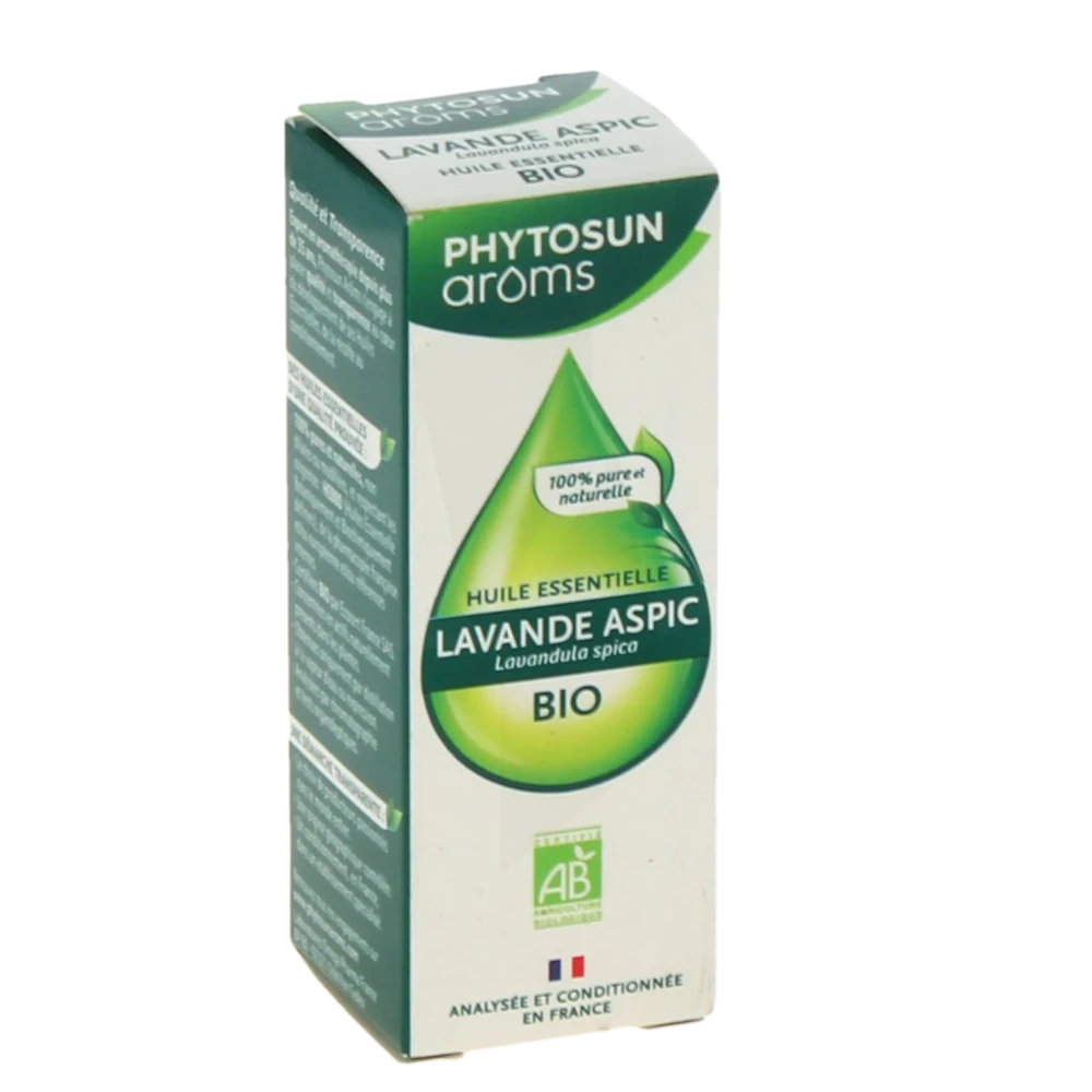 Phytosun Aroms Huile Essentielle Bio Lavande Aspic Fl/10ml