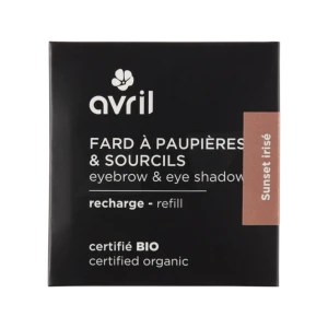 Avril Fard à Paupières Bio Sunset Irisé Recharge/2,5g