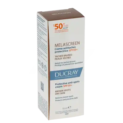 Ducray Melascreen Crème Antitaches Protectrice Spf50+ T/50ml à CHALON SUR SAÔNE 
