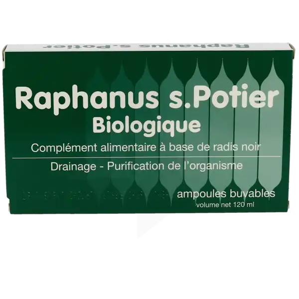 Raphanus S. Potier Bio S Buv VisÉe HÉpatobiliaire 12amp/10ml