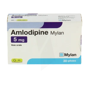 Amlodipine Viatris 5 Mg, Gélule
