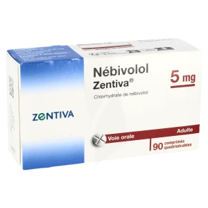 Nebivolol Zentiva 5 Mg, Comprimé Quadrisécable