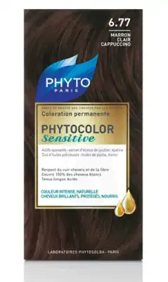 Phytocolor Sensitive N6.77 Marron Clair Capuccino à PINS-JUSTARET