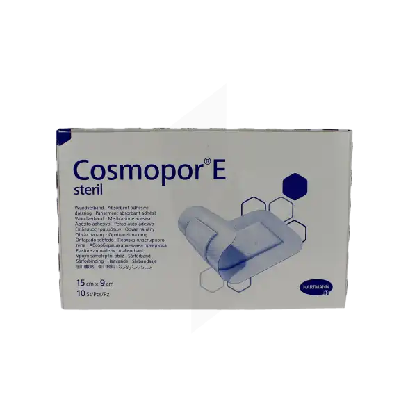 Cosmopor® E Pansement Adhésif 15 X 9 Cm - Boîte De 10