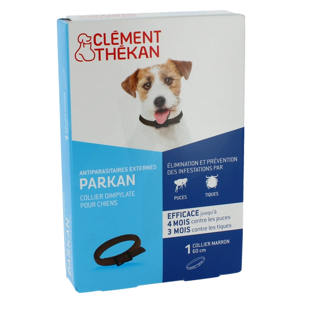 Parkan Collier Dimpylate Pour Chiens, Collier Médicamenteux