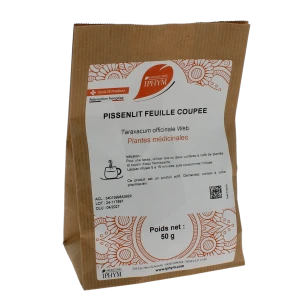 Iphym Santé Pissenlit Plantes En Vrac Entières Et Coupées 50g