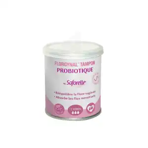 Florgynal Probiotique Tampon Périodique Sans Applicateur Normal B/12 à ARGENTEUIL