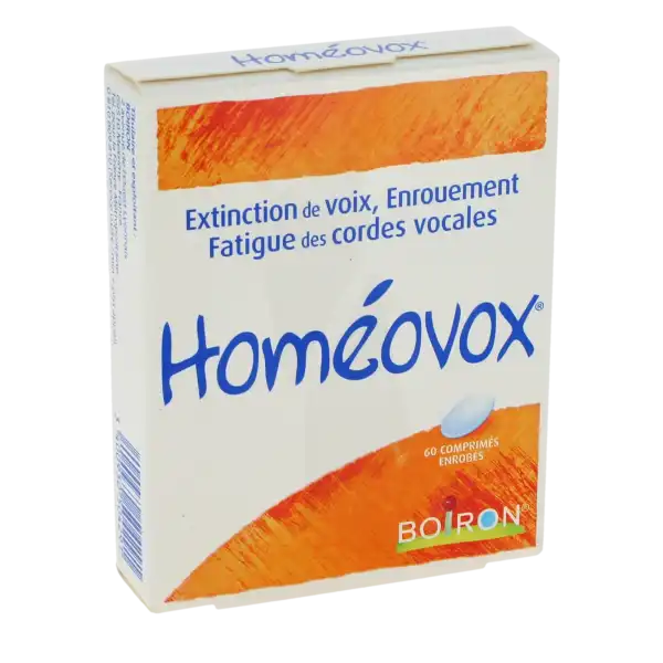 Boiron Homeovox, Comprimé Enrobé