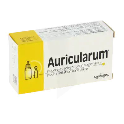 Auricularum, Poudre Et Solvant Pour Suspension Pour Instillation Auriculaire à Eysines