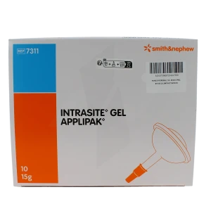 Intrasite Gel Applipak, Flacon 15 G , Bt 10