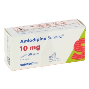 Amlodipine Sandoz 10 Mg, Gélule