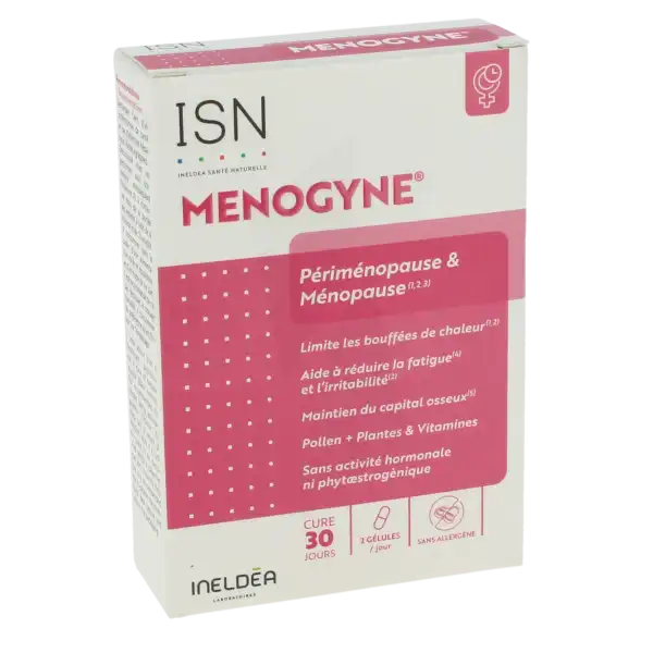 Menogyne Gél Pré-ménopause Ménopause B/60