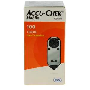 Accu-chek Mobile Cassettes Boîte De 2 X 50
