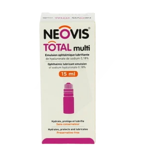 Neovis Total Multi S Ophtalmique Lubrifiante Pour Instillation Oculaire Fl/15ml