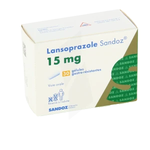 Lansoprazole Sandoz 15 Mg, Gélule Gastro-résistante