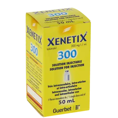 XENETIX 300 (300 mg d'Iode/mL), solution injectable