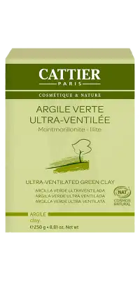 Cattier Argile Verte Ultra Ventilée 250g à VINCENNES