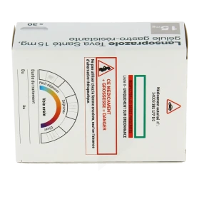 Lansoprazole Teva Sante 15 Mg, Gélule Gastro-résistante