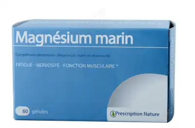 Magnésium Marin 60 Gélules à Istres