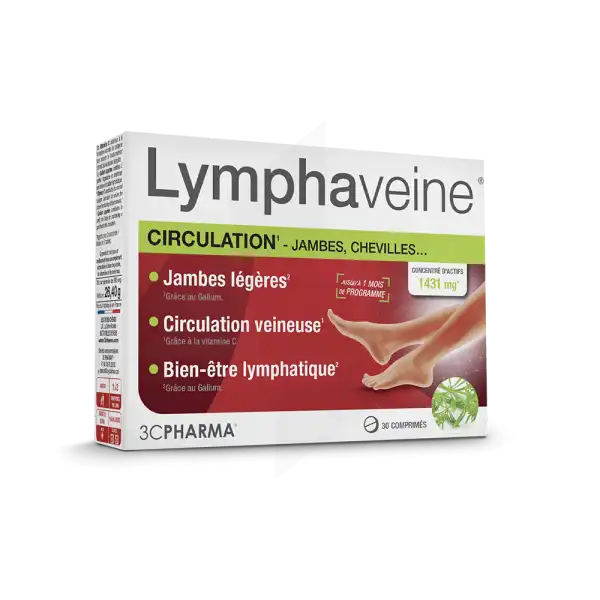 Lymphaveine Circulation Comprimés B/30