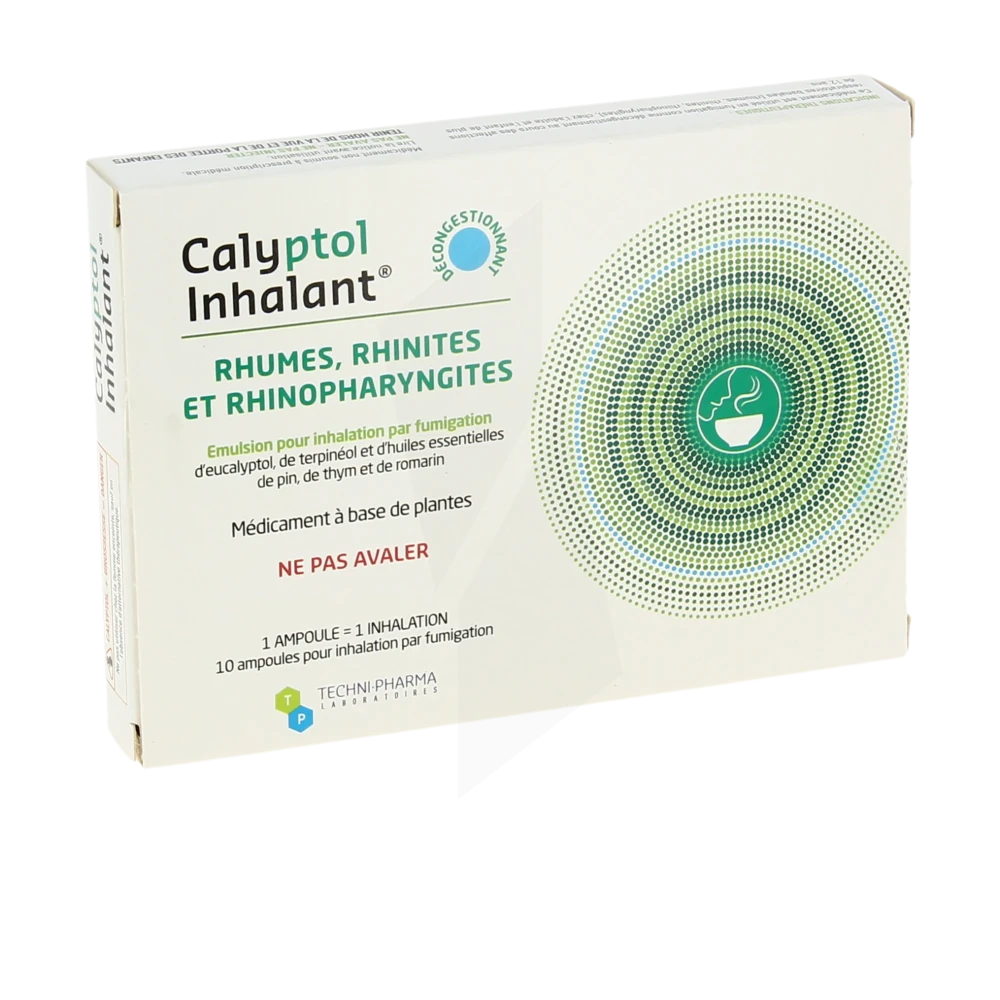Calyptol Inhalant, émulsion Pour Inhalation Par Fumigation