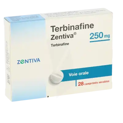 Terbinafine Zentiva 250 Mg, Comprimé Sécable à Bordeaux