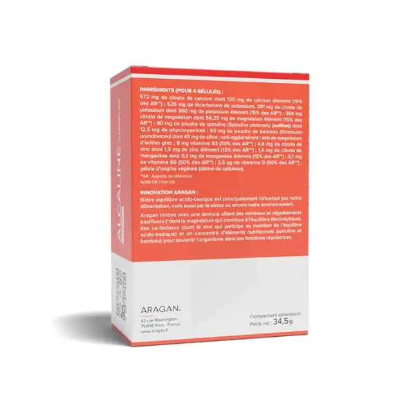 Aragan Pure Protect Alcaline Complex Gélules B/60