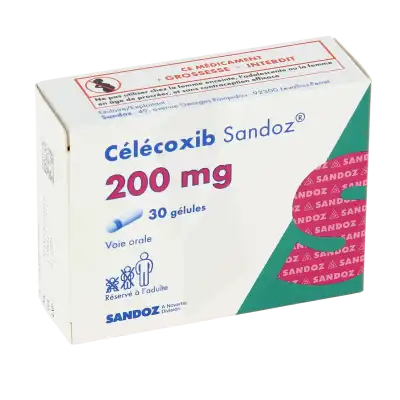 CELECOXIB SANDOZ 200 mg, gélule