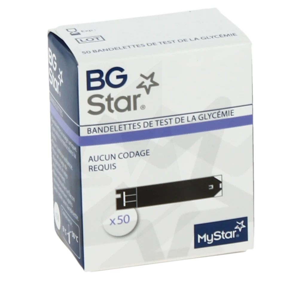 Mystar Bgstar Bandelette Réactive B/50