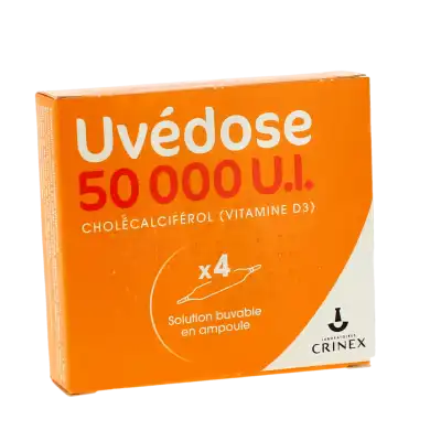 Uvedose 50 000 Ui S Buv En Ampoule 4amp/2ml à Paris
