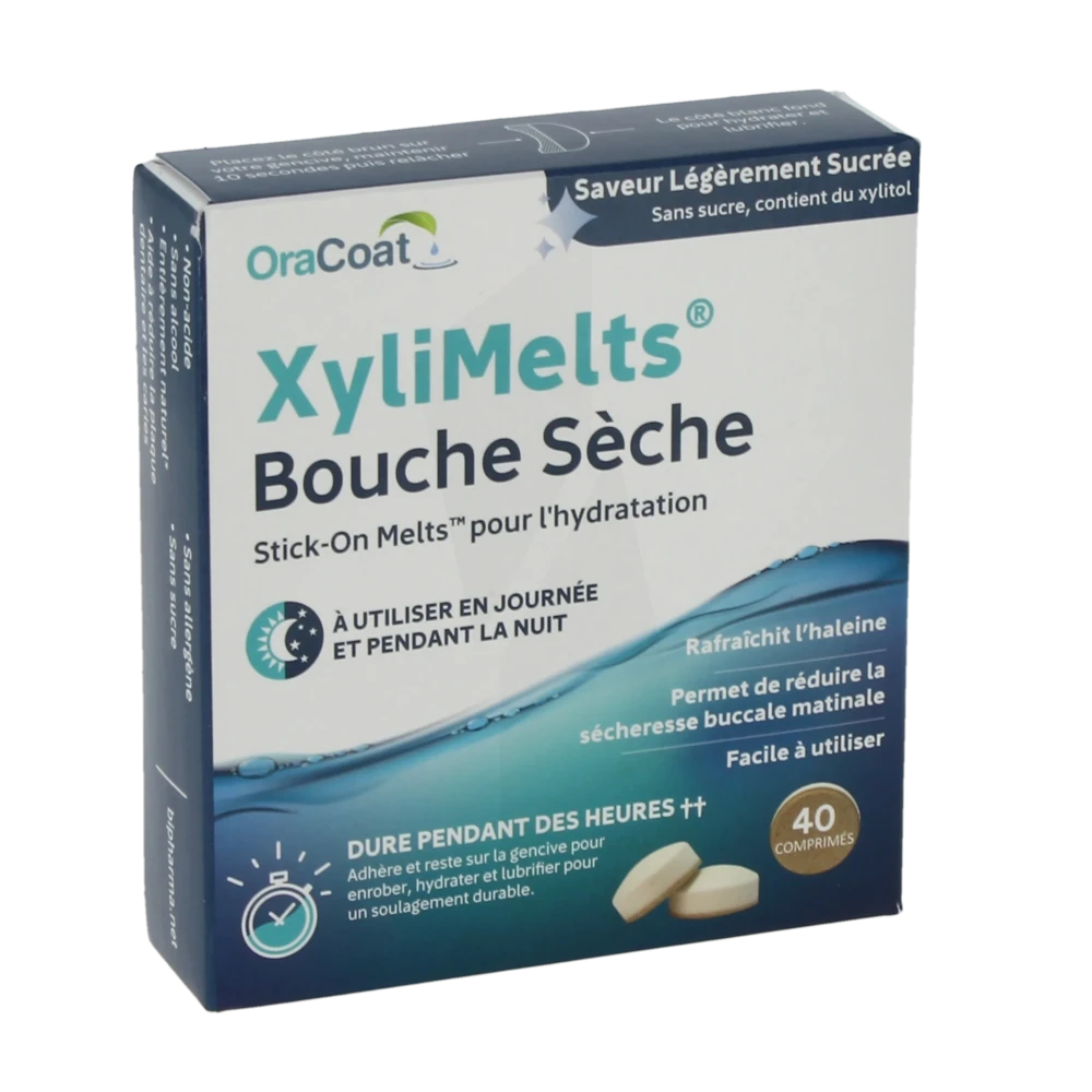 Xylimelts Past Adhésive Légèrement Sucrée B/40