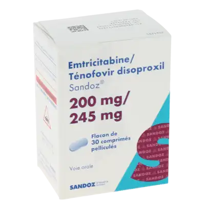 Emtricitabine/tenofovir Disoproxil Sandoz 200 Mg/245 Mg, Comprimé Pelliculé à Clermont-Ferrand